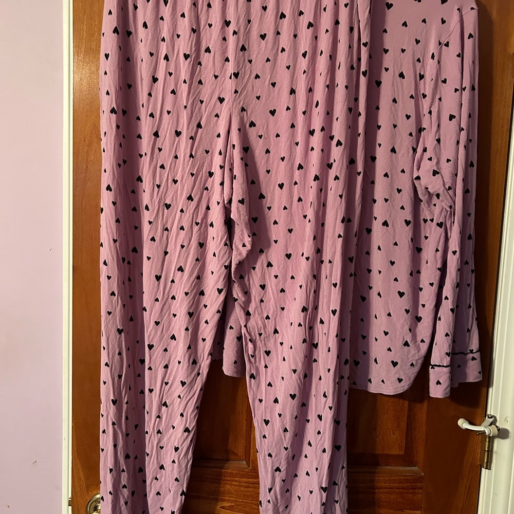 Victoria secret long sleeve pj set